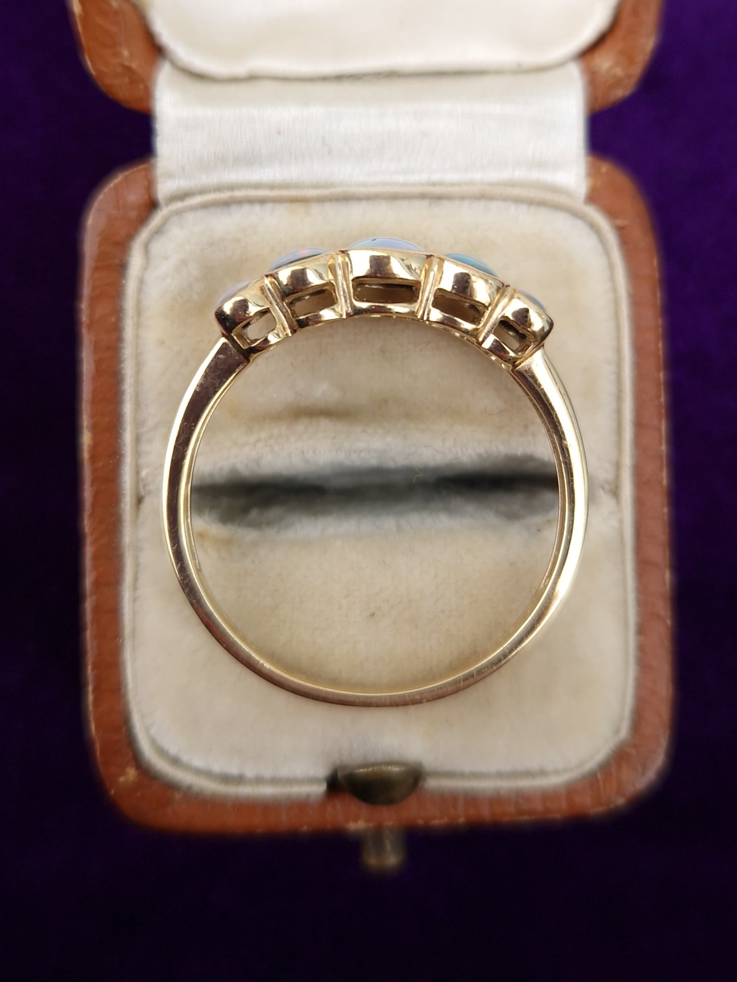 9ct Gold Opal Triplet Ring