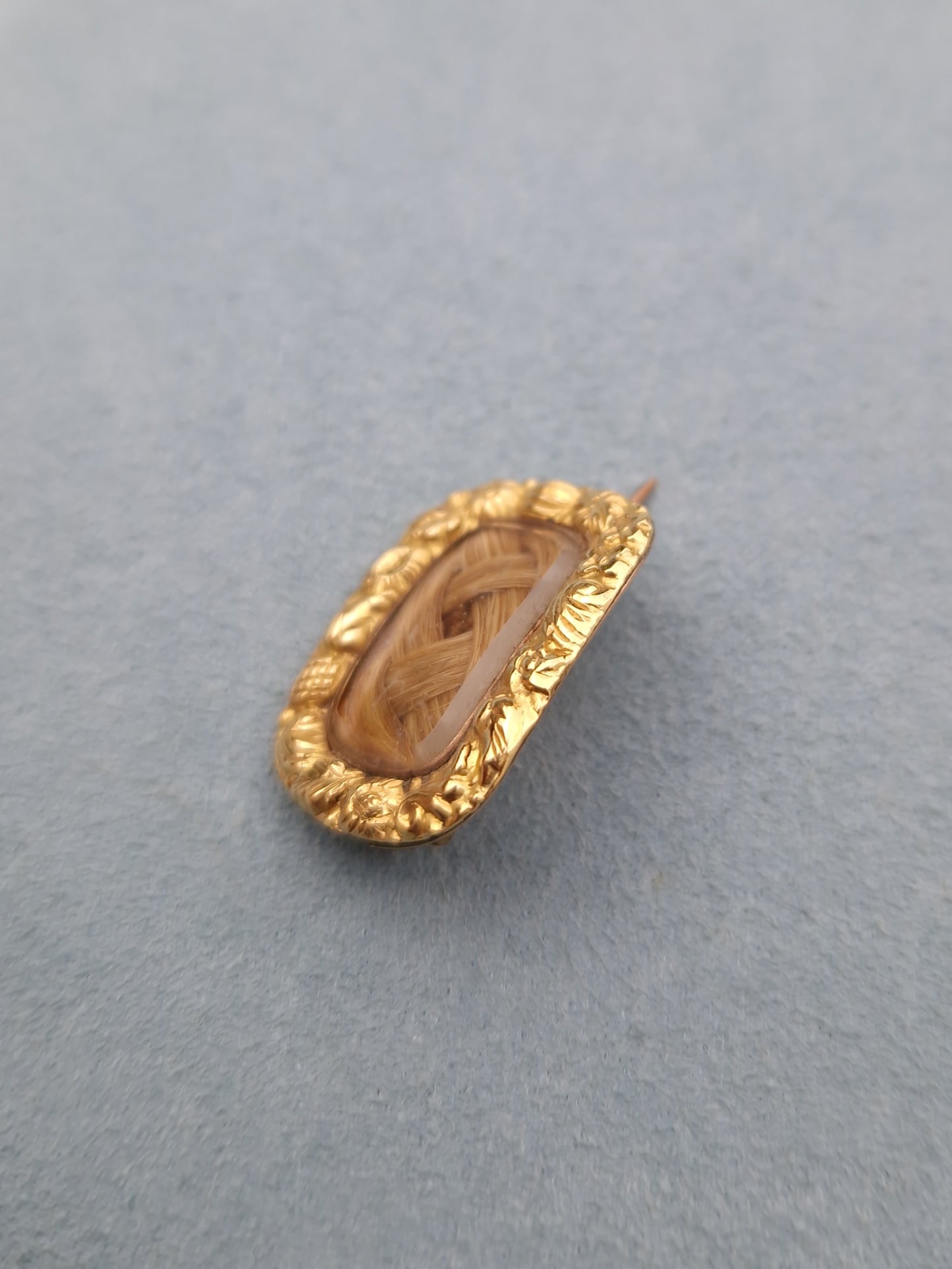 Antique 18ct Georgian Mourning Brooch