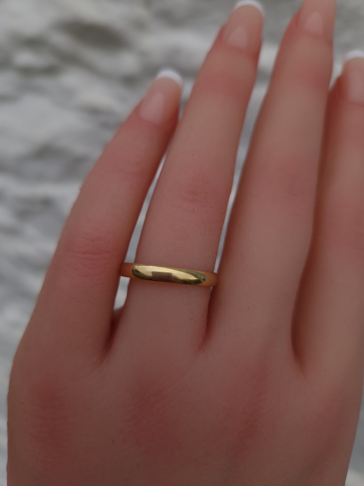 Pre-loved Berker Bros Wedding Ring 18ct Gold