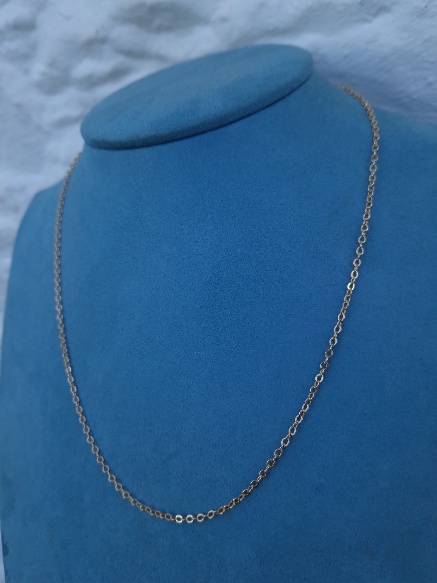 Antique 10ct Gold Link Chain Barrel Clasp 5g