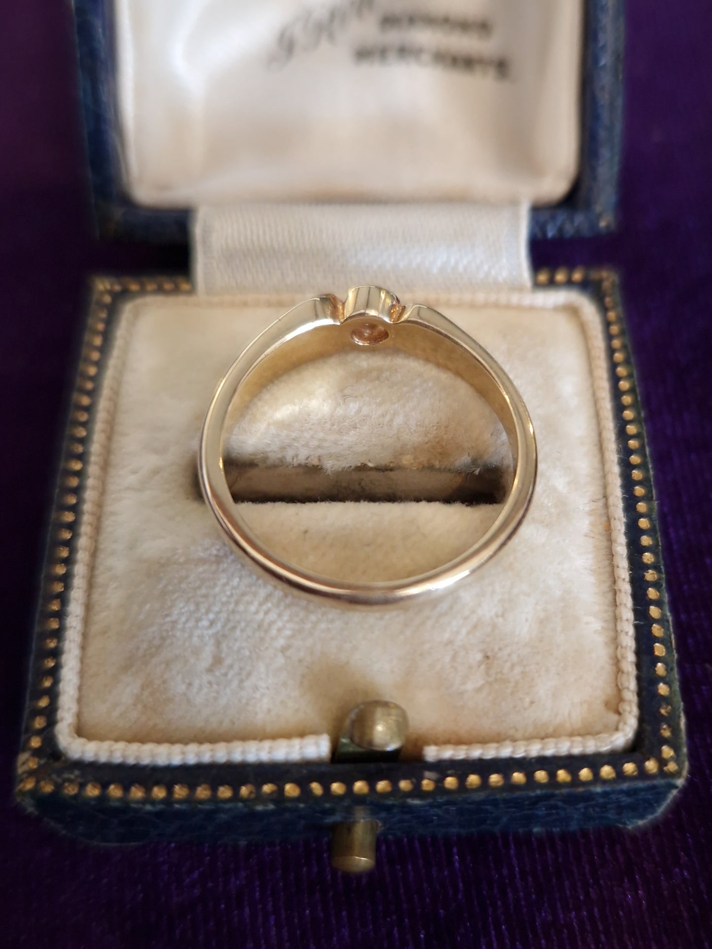 Vintage Diamond 9ct Gold Ring