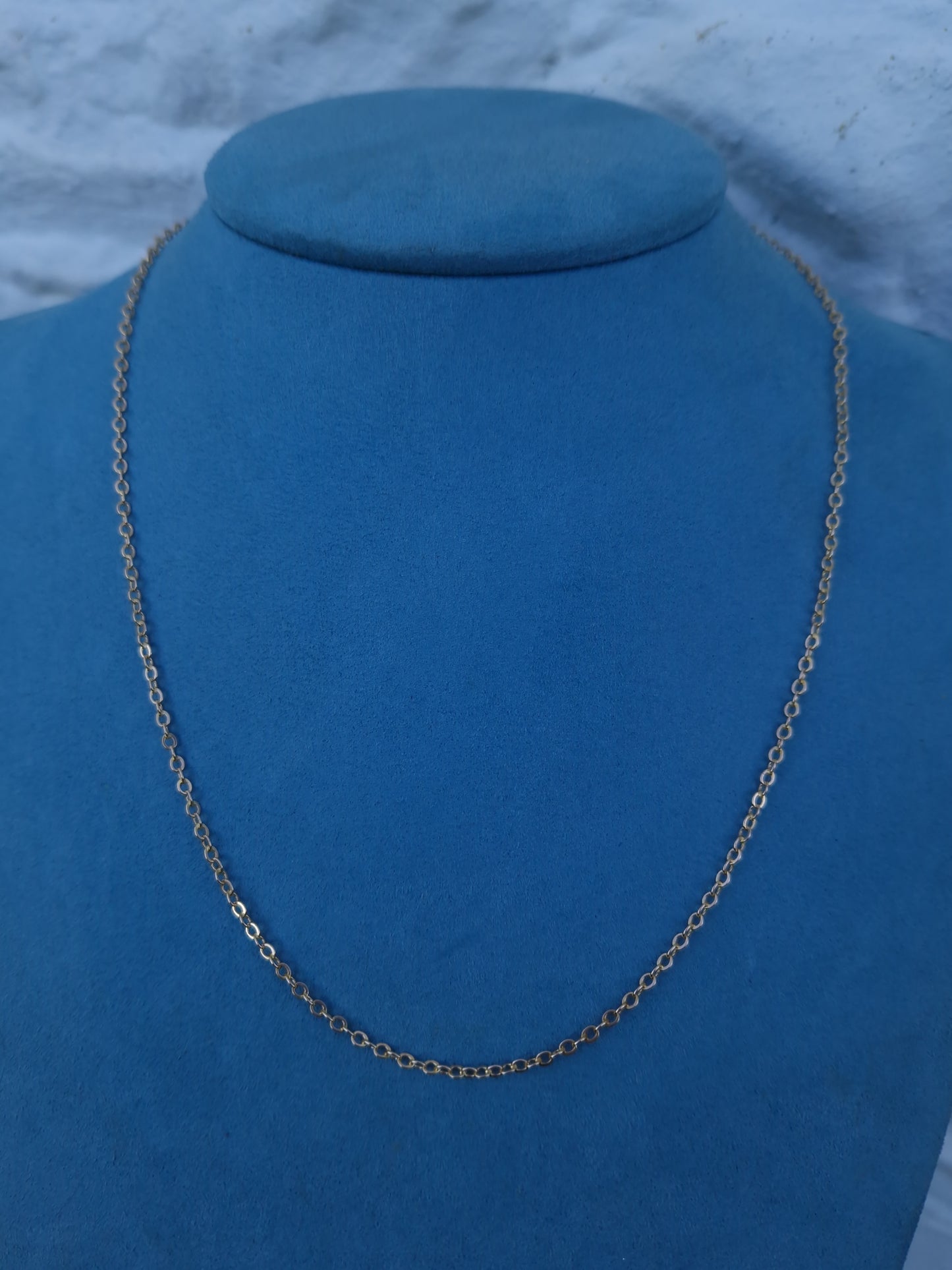 Antique 10ct Gold Link Chain Barrel Clasp 5g