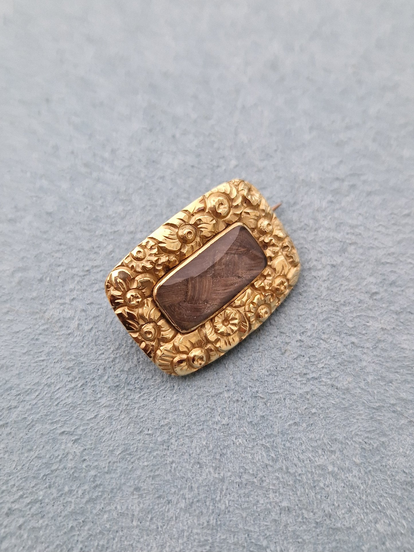 Antique 18ct Georgian Mourning Brooch