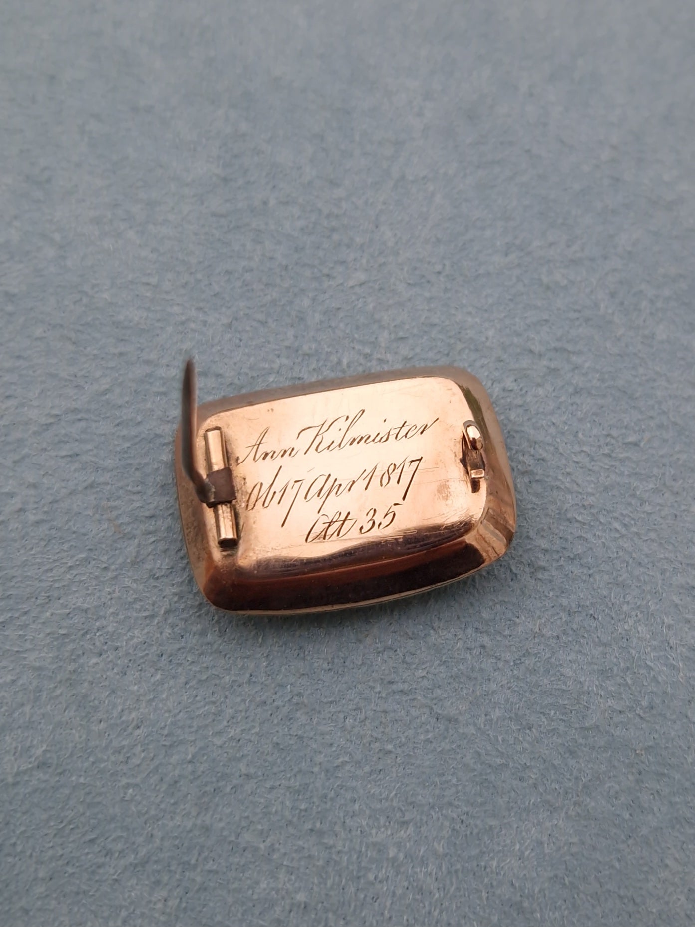 Antique 18ct Georgian Mourning Brooch