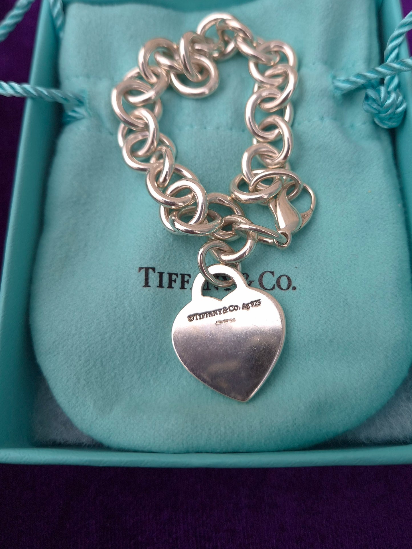 Pre-loved Return to Tiffany & Co Silver Link Bracelet