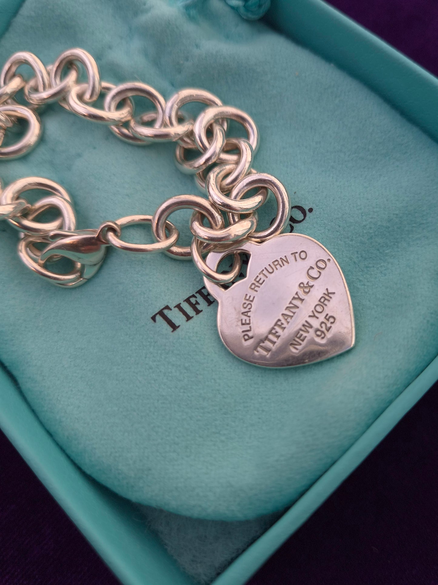Pre-loved Return to Tiffany & Co Silver Link Bracelet