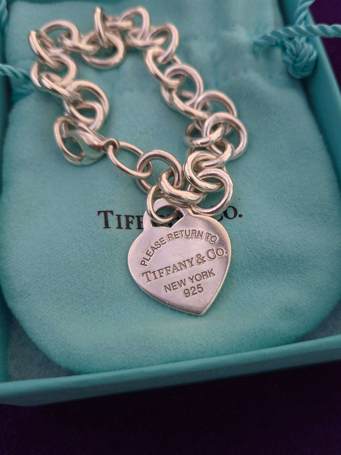 Pre-loved Return to Tiffany & Co Silver Link Bracelet