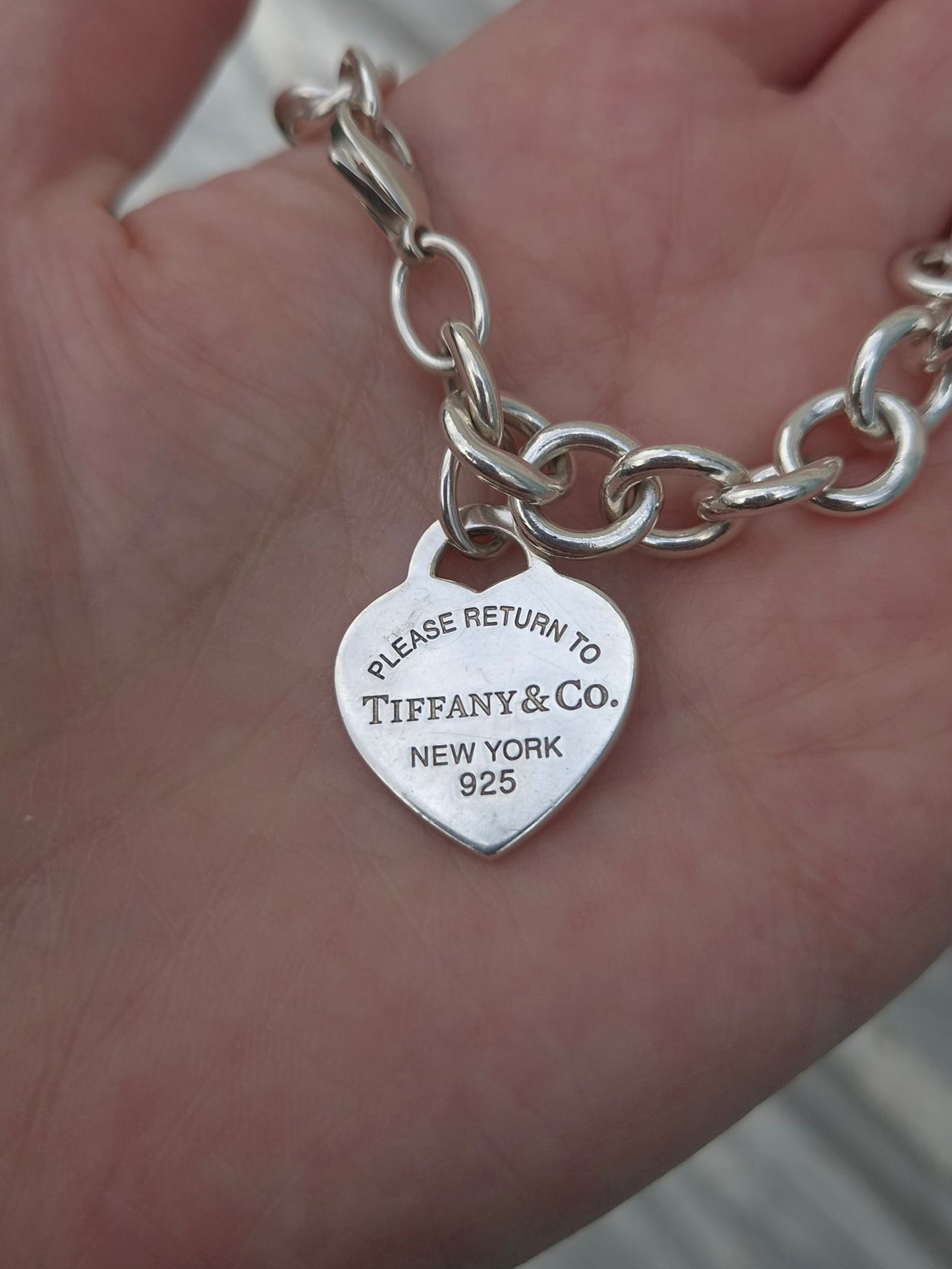 Pre-loved Return to Tiffany & Co Silver Link Bracelet