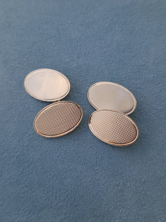 Vintage 1942 Cufflinks 9ct Gold