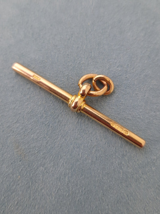 Antique T-Bar 9ct Gold