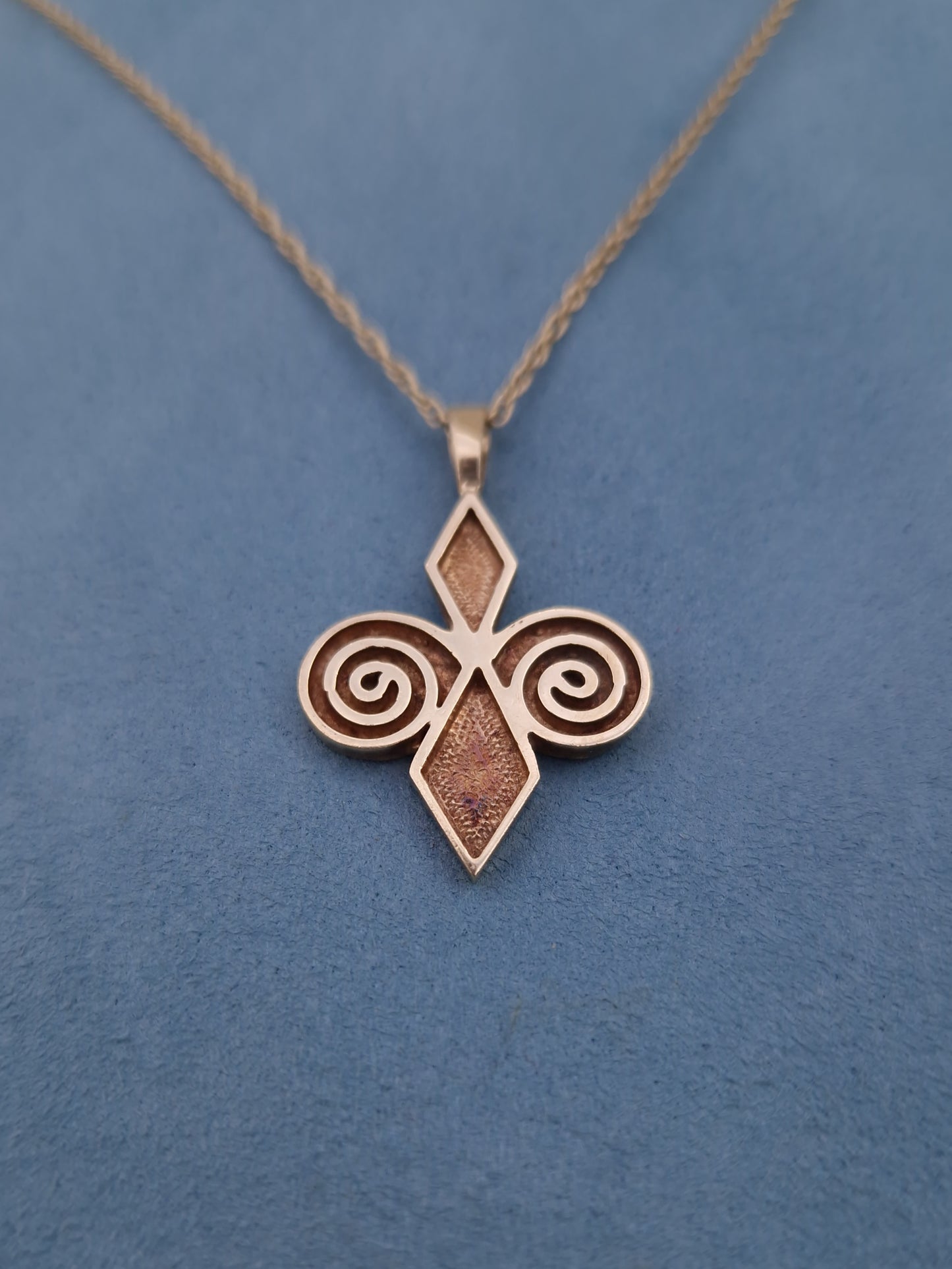 Vintage Ortak Pendant Necklace 9ct Gold