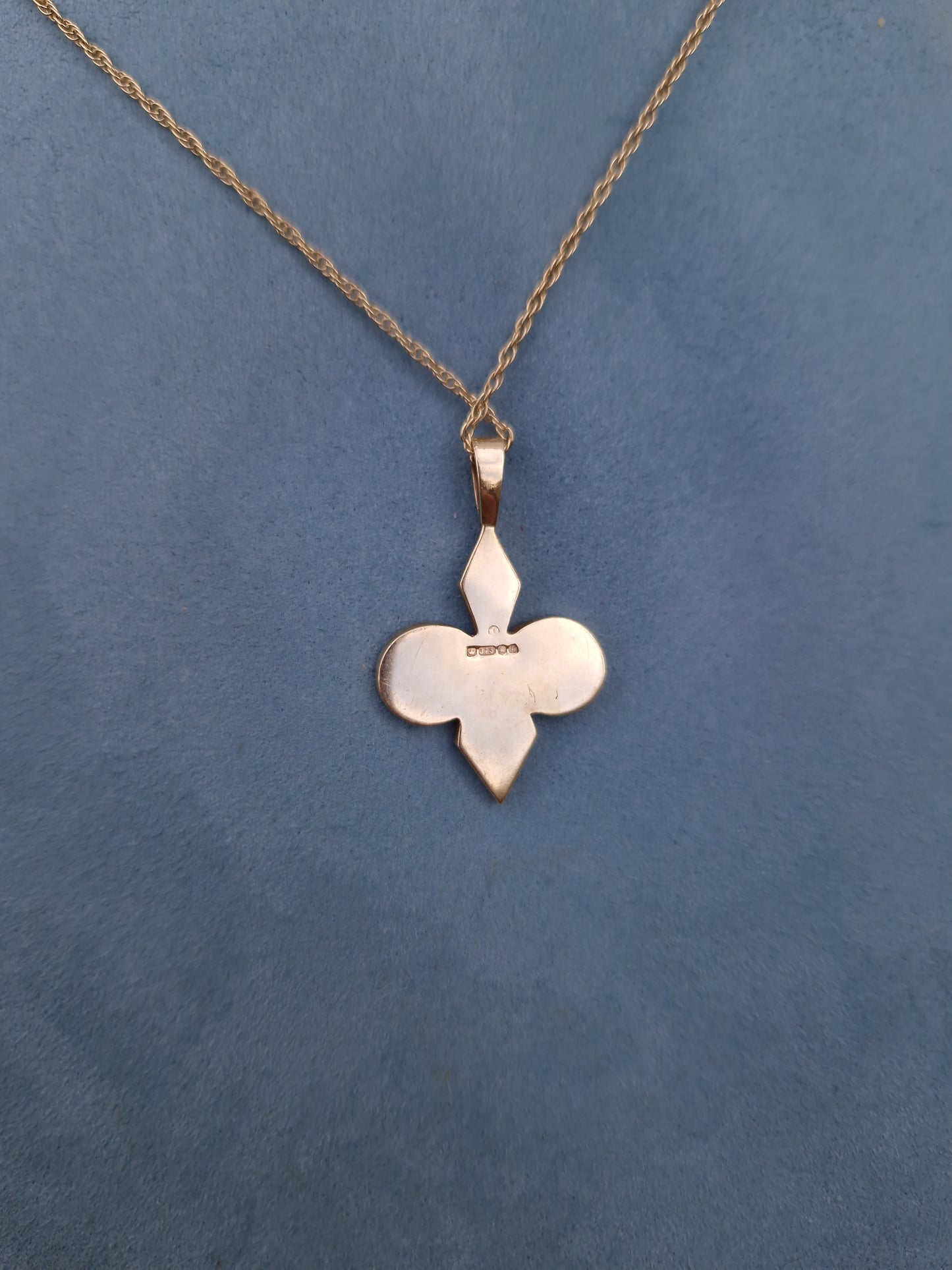 Vintage Ortak Pendant Necklace 9ct Gold